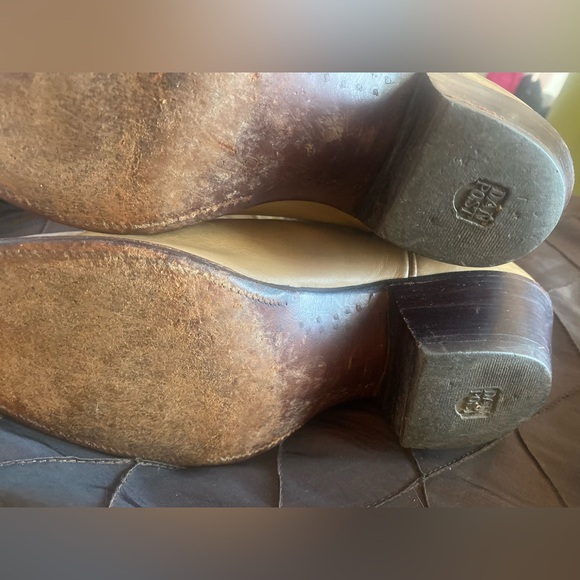 - Dan Post Western Boots size 7.5  -Beige Super soft comfy - Picture 11 of 12